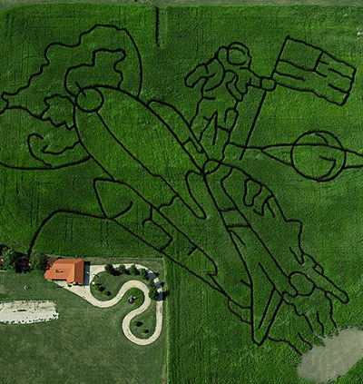 Space Rocket Corn Maze 2019